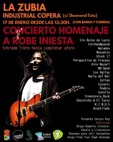 Concierto homenaje a Robe Iniesta